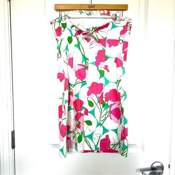 Lilly Pulitzer Ruffled Strapless Dress - Picture 3 of 7